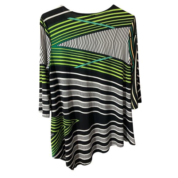 Pretty Woman Small Artsy Geometric Boho Tunic Asymmetrical - Picture 2 of 7